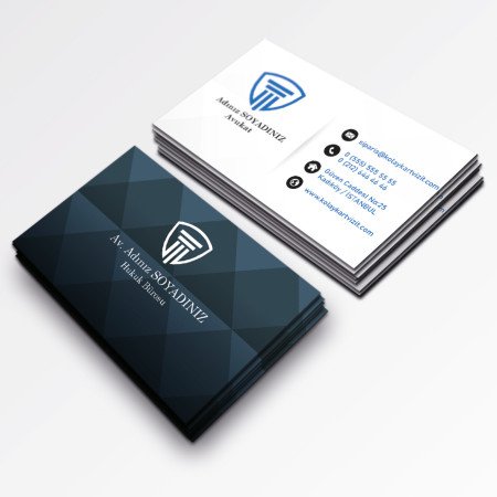 Avukat Kalın Kartvizit 700 gr Çift Yön Oval Kesim 23 Avukat Kalın Kartvizit 700 gr Çift Yön Oval Kesim 23