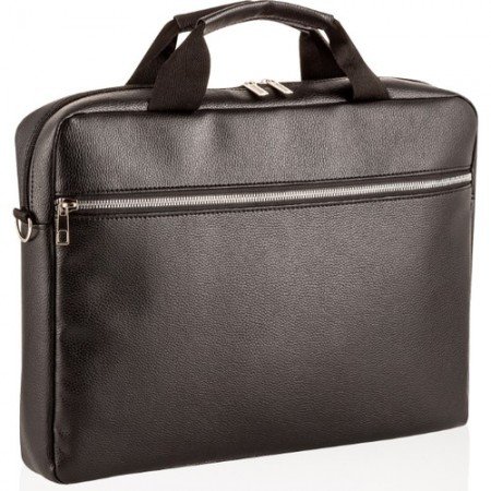 Bilgisayar Çantasi Siyah Kulplu Askili Deri Suni