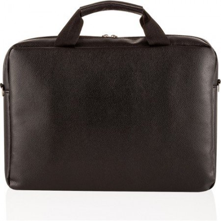 Bilgisayar Çantasi Siyah Kulplu Askili Deri Suni Bilgisayar Çantasi Siyah Kulplu Askili Deri Suni