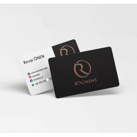 700 gr Çift Yön Oval Kesim Kalın Kartvizit