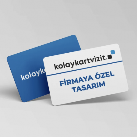 700 gr Çift Yön Oval Kesim Kalın Kartvizit Özel