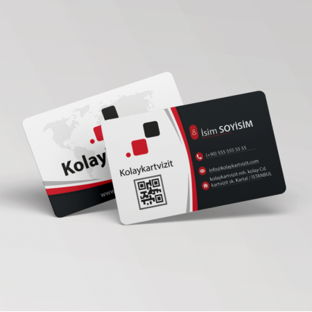 700 gr Çift Yön Oval Kesim Kalın Kartvizit