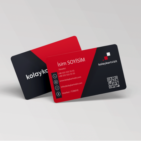 700 gr Çift Yön Oval Kesim Kalın Kartvizit