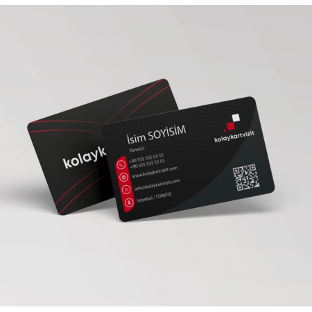 700 gr Çift Yön Oval Kesim Kalın Kartvizit