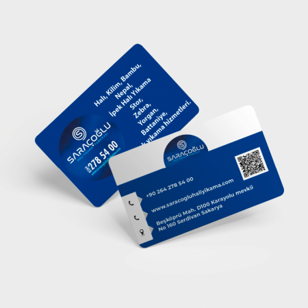 Halı Yıkama Kartvizitleri