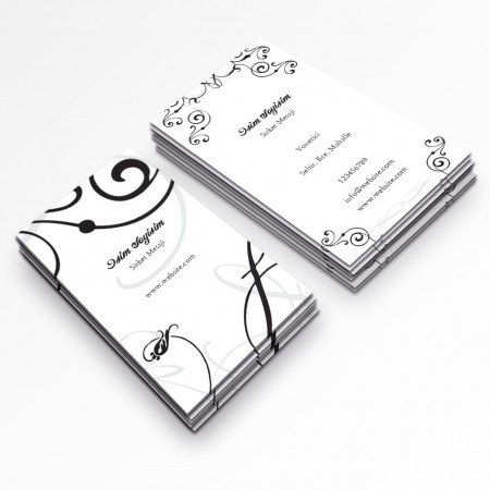 Desenli kartvizit-44 Desenli kartvizit-44