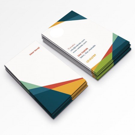 Desenli kartvizit-55 Desenli kartvizit-55