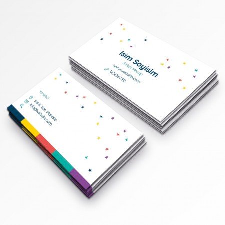 Desenli kartvizit-112 Desenli kartvizit-112