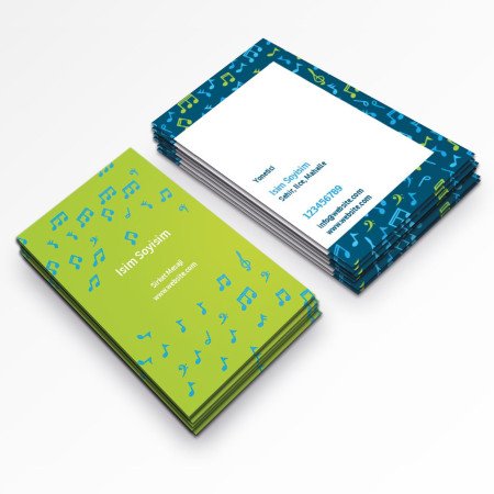 Desenli kartvizit-118 Desenli kartvizit-118