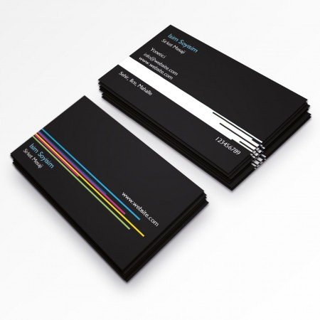 Desenli kartvizit-146 Desenli kartvizit-146