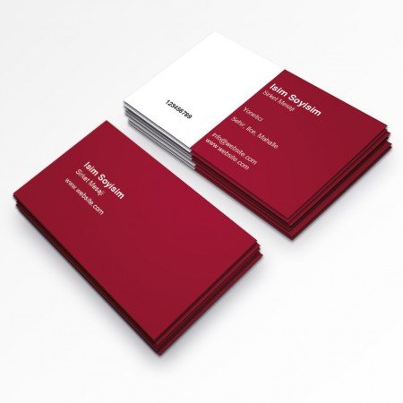 Desenli kartvizit-152 Desenli kartvizit-152