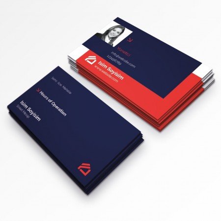 Desenli kartvizit-154 Desenli kartvizit-154