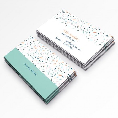 Desenli kartvizit-178 Desenli kartvizit-178