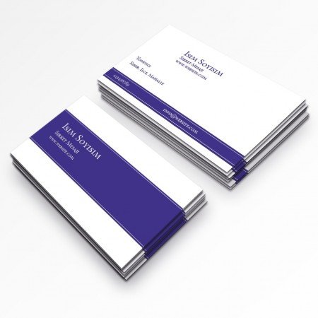 Desenli kartvizit-198 Desenli kartvizit-198