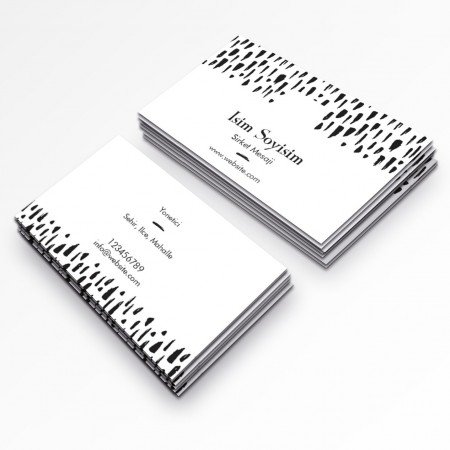 Desenli kartvizit-202 Desenli kartvizit-202