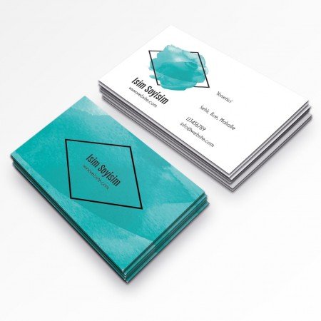 Desenli kartvizit-206 Desenli kartvizit-206