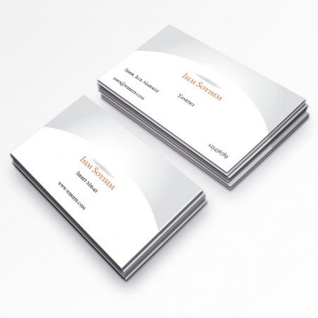 Desenli kartvizit-208 Desenli kartvizit-208