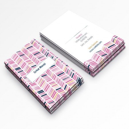 Desenli kartvizit-229 Desenli kartvizit-229