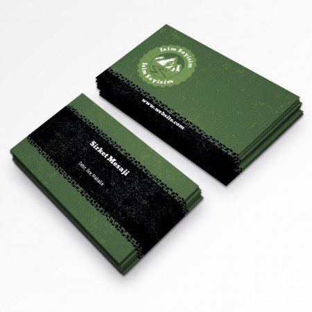 Desenli kartvizit-236 Desenli kartvizit-236