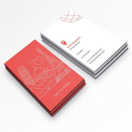 Gezi Tur Acente Kartvizitleri-143