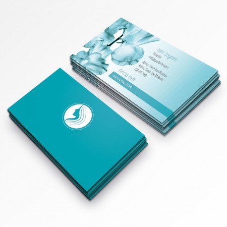 Güzellik merkezi kuaför kartvizitleri-106