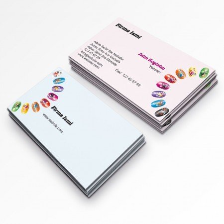 Güzellik merkezi kuaför kartvizitleri-332