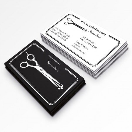 Güzellik merkezi kuaför kartvizitleri-339