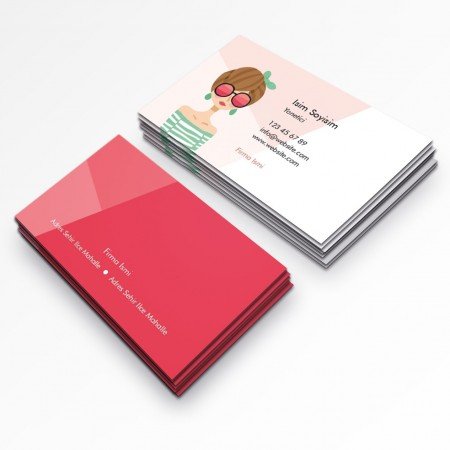 Güzellik merkezi kuaför kartvizitleri-345